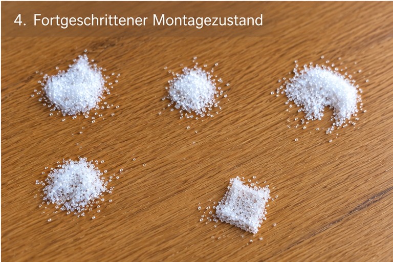 Fortgeschrittener Montagezustand